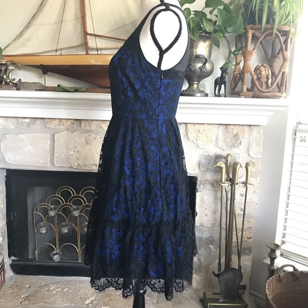 anthro moulinette soeurs sapphire blue lac… - Picture 5 of 8